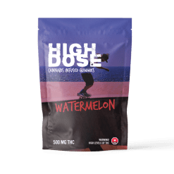 Strong THC Watermelon Gummies for delivery in Canada