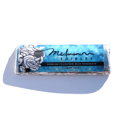 Blue meanie chocolate bar