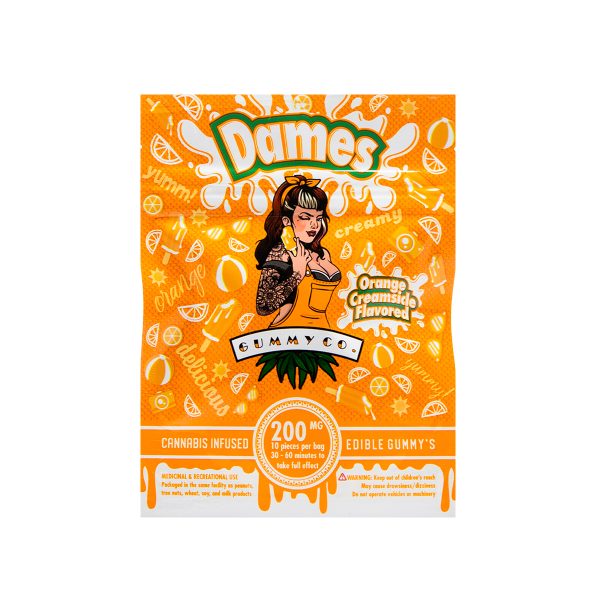 Orange Creamsicle THC Gummies