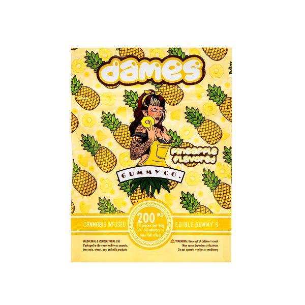 Pineapple THC Gummies