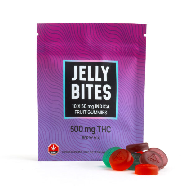 Jelly Bites - Extra Strength - Indica Gummies (500mg)