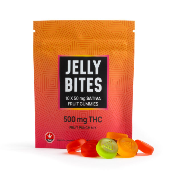 Jelly Bites - Extra Strength - Sativa Gummies (500mg)